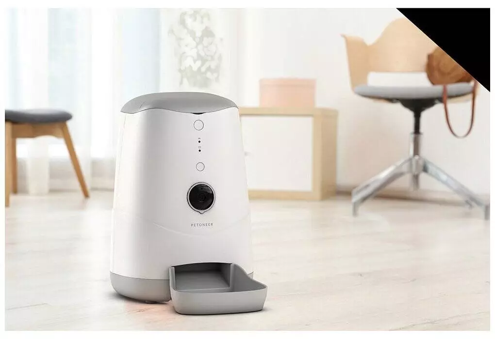 Автокормушка для животных Petoneer Nutri Vision Feeder с Wi-Fi и камерой 3.7 л (FDW020) White (Белый) Global Version Автокормушка для животных Petoneer Nutri Vision Feeder с Wi-Fi и камерой 3.7 л (FDW020) White (Белый) Global Version