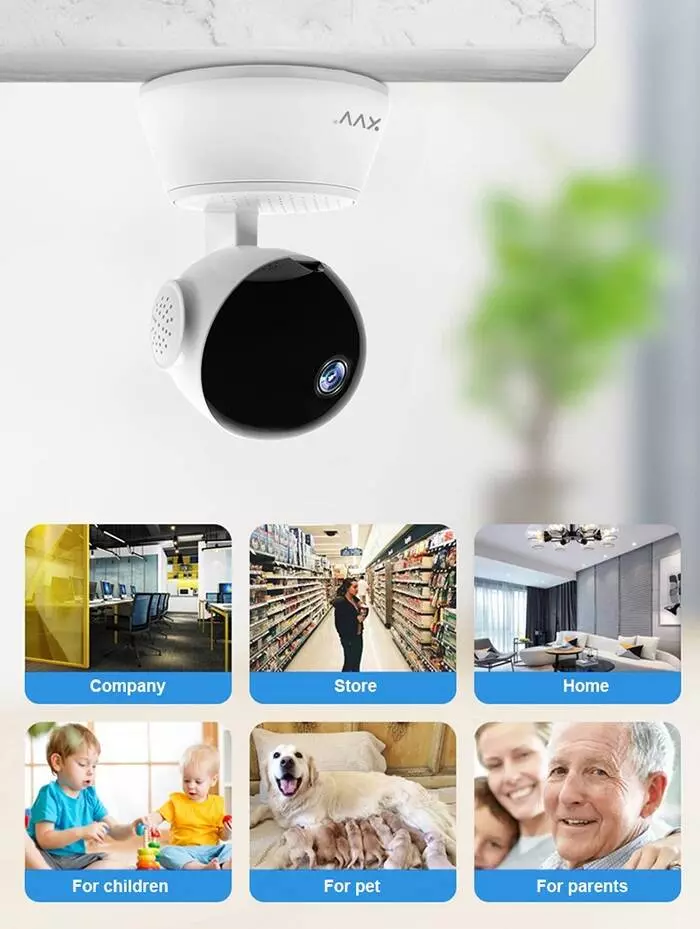 IP камера XiaoVV Smart PTZ Camera (XVV-3610S-Q6 PRO) White (Белый) EU IP камера XiaoVV Smart PTZ Camera (XVV-3610S-Q6 PRO) White (Белый) EU