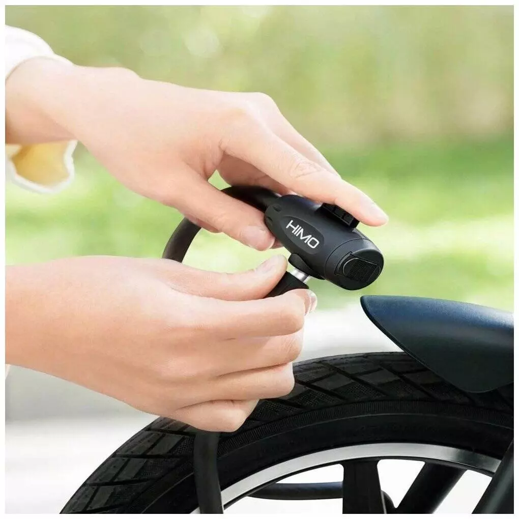 Замок для велосипеда HIMO L150 Portable Folding Cable Lock 1500 mm Black (Черный) Замок для велосипеда HIMO L150 Portable Folding Cable Lock 1500 mm Black (Черный)