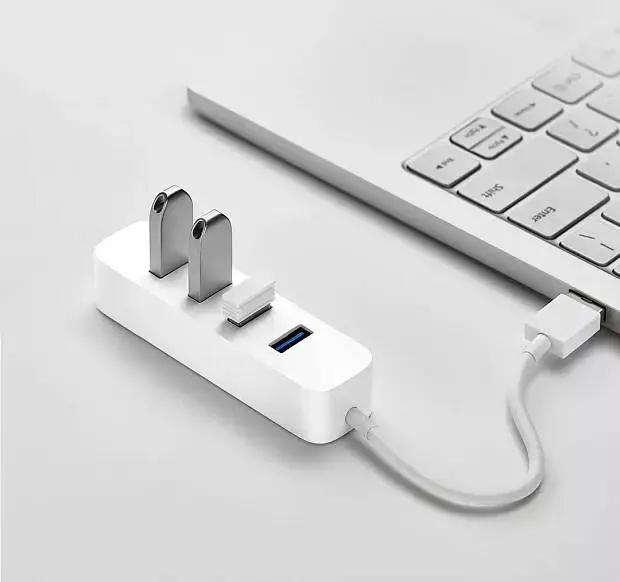 Разветвитель Xiaomi USB хаб USB 3.0 USB-C (XMFXQ01QM) White (Белый) Разветвитель Xiaomi USB хаб USB 3.0 USB-C (XMFXQ01QM) White (Белый)