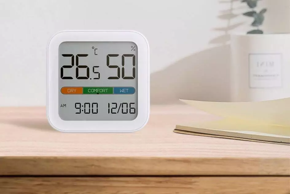 Метеостанция MIIIW Comfort Temperature And Humidity Clock S210 (MW22S06) White (Белый)