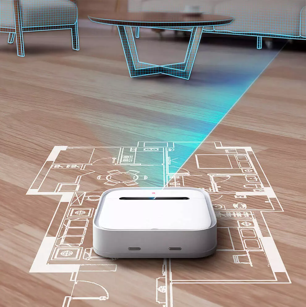 Робот-полотер мойщик пола Xiaomi SWDK Smart Cleaning Machine ZDG300 - фото 6 Робот-полотер мойщик пола Xiaomi SWDK Smart Cleaning Machine ZDG300 - фото 6