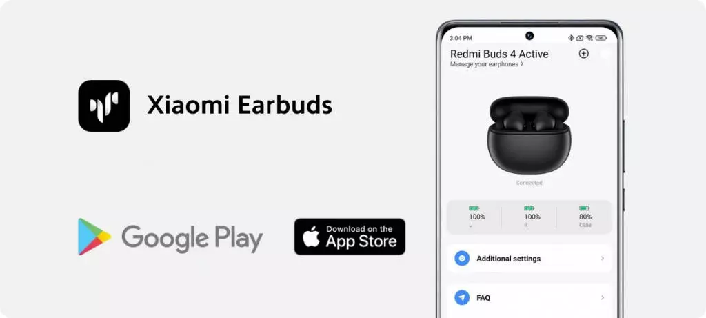 Беспроводные наушники Xiaomi Redmi Buds 4 Active (BHR7518CN) - фото 12 Беспроводные наушники Xiaomi Redmi Buds 4 Active (BHR7518CN) - фото 12