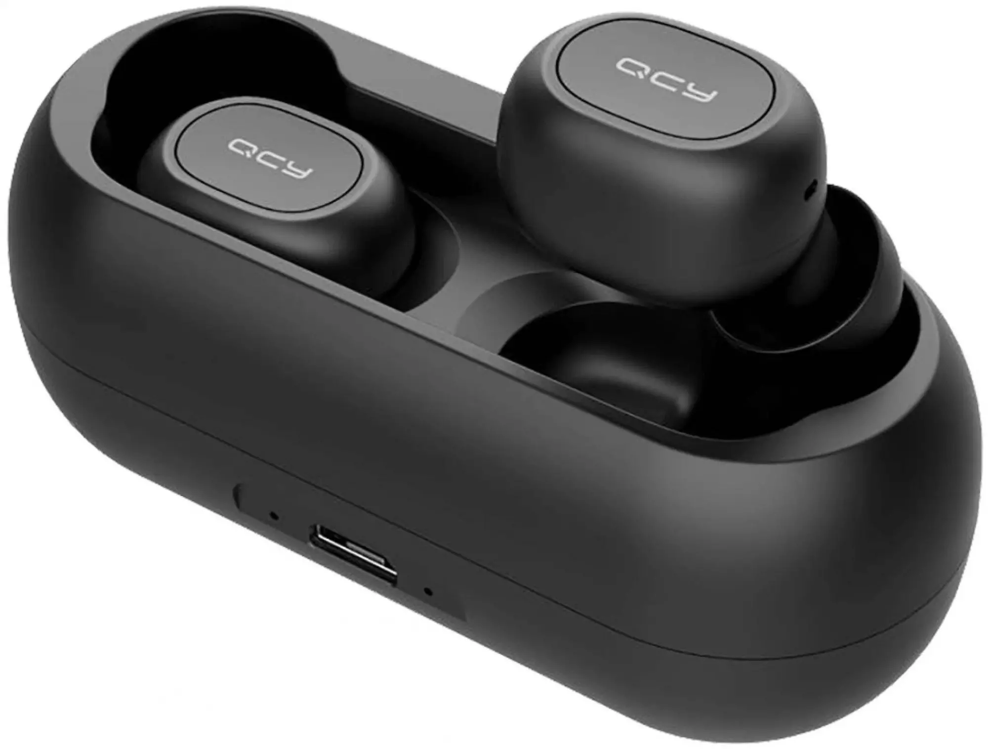 Беспроводные наушники QCY T1C Black (Черный) Беспроводные наушники QCY T1C Black (Черный)