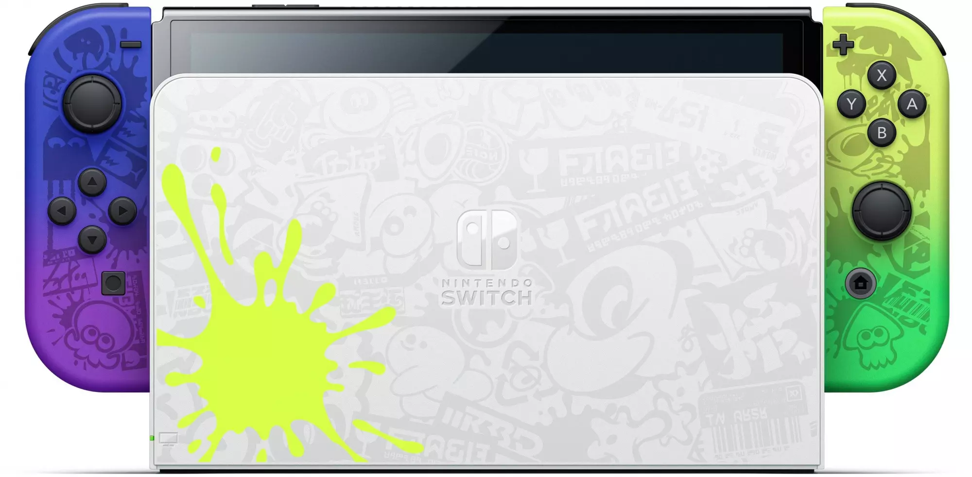 Игровая консоль Nintendo Switch OLED 64GB Splatoon HK Игровая консоль Nintendo Switch OLED 64GB Splatoon HK