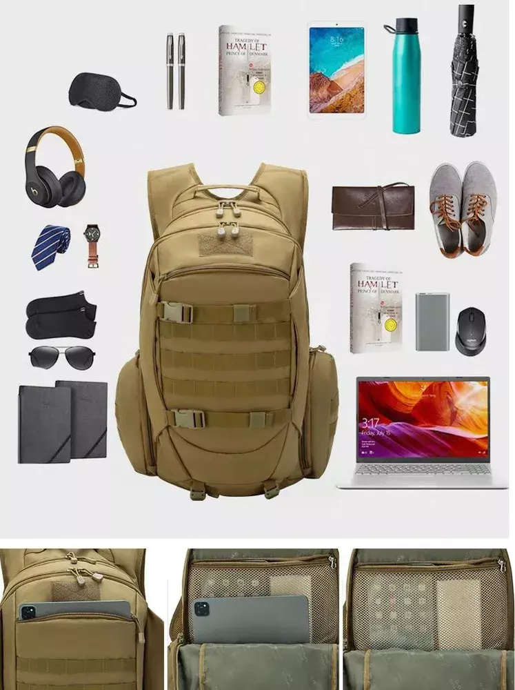 Купить Рюкзак Tanjiezhe Large Capacity Outdoor Tactical Backpack 55L YG-019-2 - фото 1 Купить Рюкзак Tanjiezhe Large Capacity Outdoor Tactical Backpack 55L YG-019-2 - фото 1