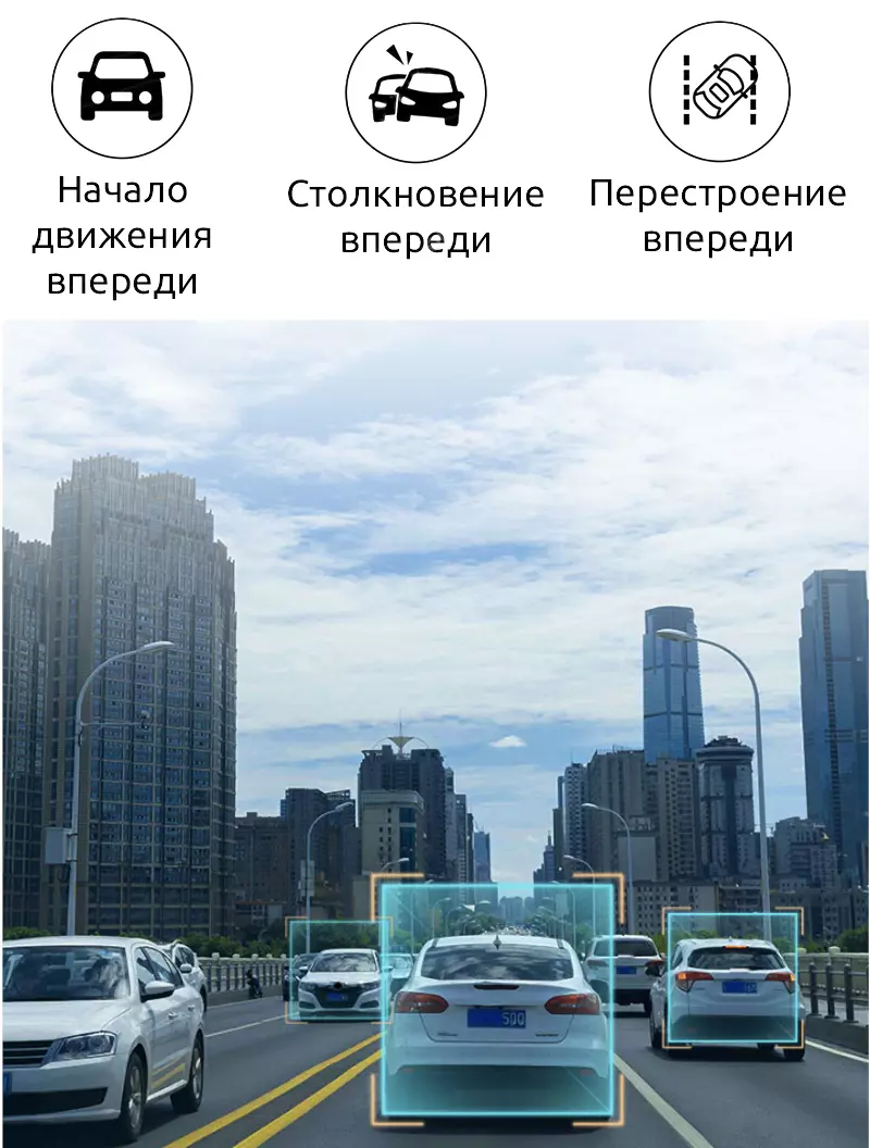 Видеорегистратор 70mai Dash Cam Pro Plus A500S - фото 8