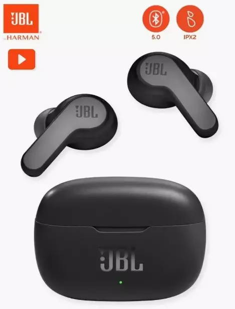 Купить Беспроводные наушники JBL Wave 200 TWS (JBLW200TWSBLK) - фото 1