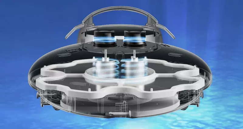 Робот-пылесос для бассейна Lydsto Robotic Pool Cleaner P1MINI - фото 4