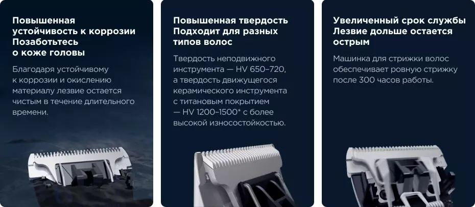Машинка для стрижки волос Xiaomi Sease Hair Clipper XT001 - фото 5 Машинка для стрижки волос Xiaomi Sease Hair Clipper XT001 - фото 5