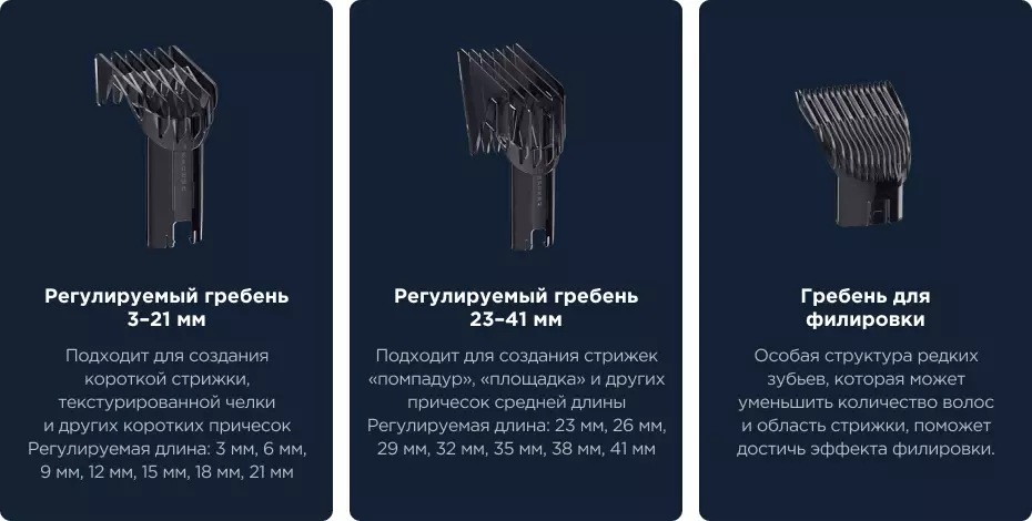 Машинка для стрижки волос Xiaomi Sease Hair Clipper XT001 - фото 8 Машинка для стрижки волос Xiaomi Sease Hair Clipper XT001 - фото 8