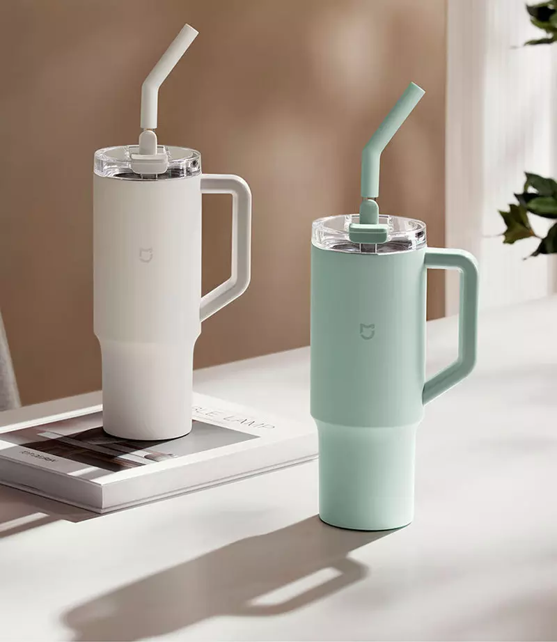 Купить Термокружка Xiaomi Mijia Sippy Cup (MJXGB01RM) 1Л - фото 1
