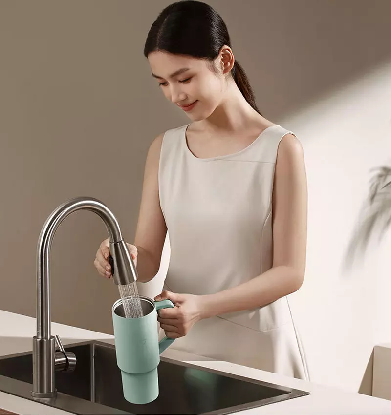 Термокружка Xiaomi Mijia Sippy Cup (MJXGB01RM) 1Л - фото 9