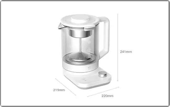Заварочный электрочайник Xiaomi Mijia Smart P1 (MJDGNYSH03DEM) - фото 12 Заварочный электрочайник Xiaomi Mijia Smart P1 (MJDGNYSH03DEM) - фото 12
