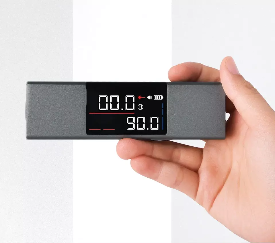 Лазерный инклинометр Xiaomi ATuMan Duka Laser Angle Meter LI 1 (c подставкой) - фото 4 Лазерный инклинометр Xiaomi ATuMan Duka Laser Angle Meter LI 1 (c подставкой) - фото 4