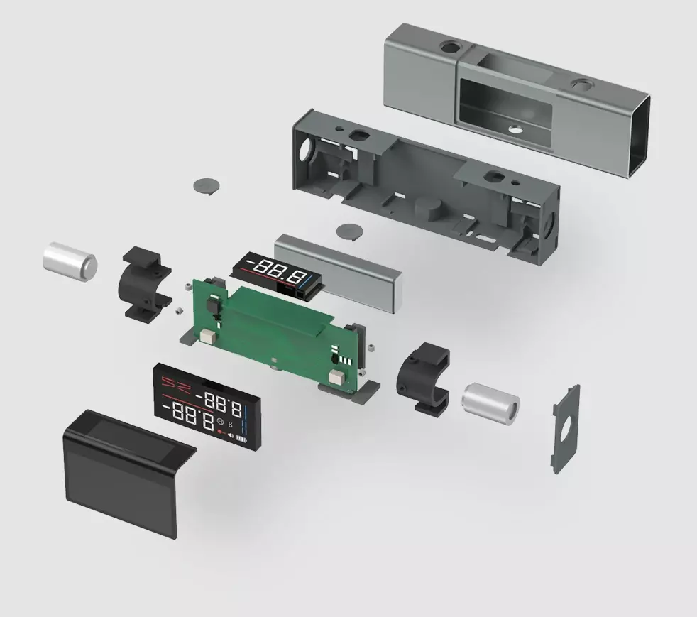 Лазерный инклинометр Xiaomi ATuMan Duka Laser Angle Meter LI 1 (c подставкой) - фото 5 Лазерный инклинометр Xiaomi ATuMan Duka Laser Angle Meter LI 1 (c подставкой) - фото 5