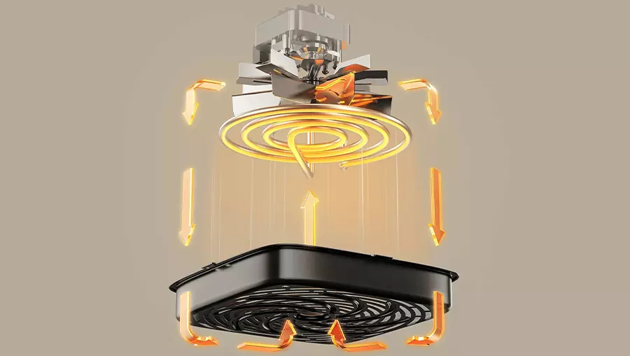 Аэрогриль Xiaomi Smart Air Fryer Essential 6L (MAF13) - фото 2 Аэрогриль Xiaomi Smart Air Fryer Essential 6L (MAF13) - фото 2