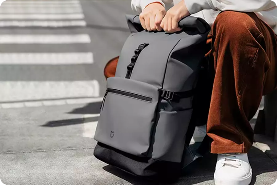 Рюкзак Xiaomi Rolled Casual Backpack (MJXXB01RM) - фото 3 Рюкзак Xiaomi Rolled Casual Backpack (MJXXB01RM) - фото 3