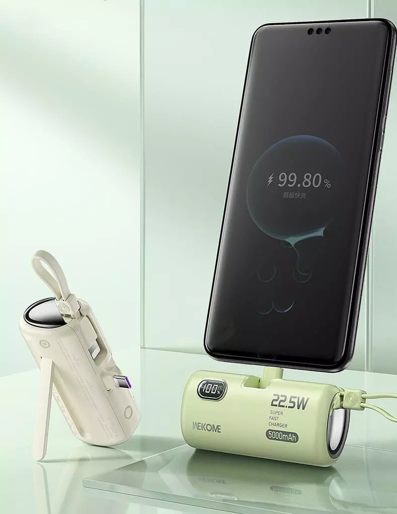 Внешний аккумулятор WEKOME WP-19 Power Bank 5000 mAh - фото 7 Внешний аккумулятор WEKOME WP-19 Power Bank 5000 mAh - фото 7