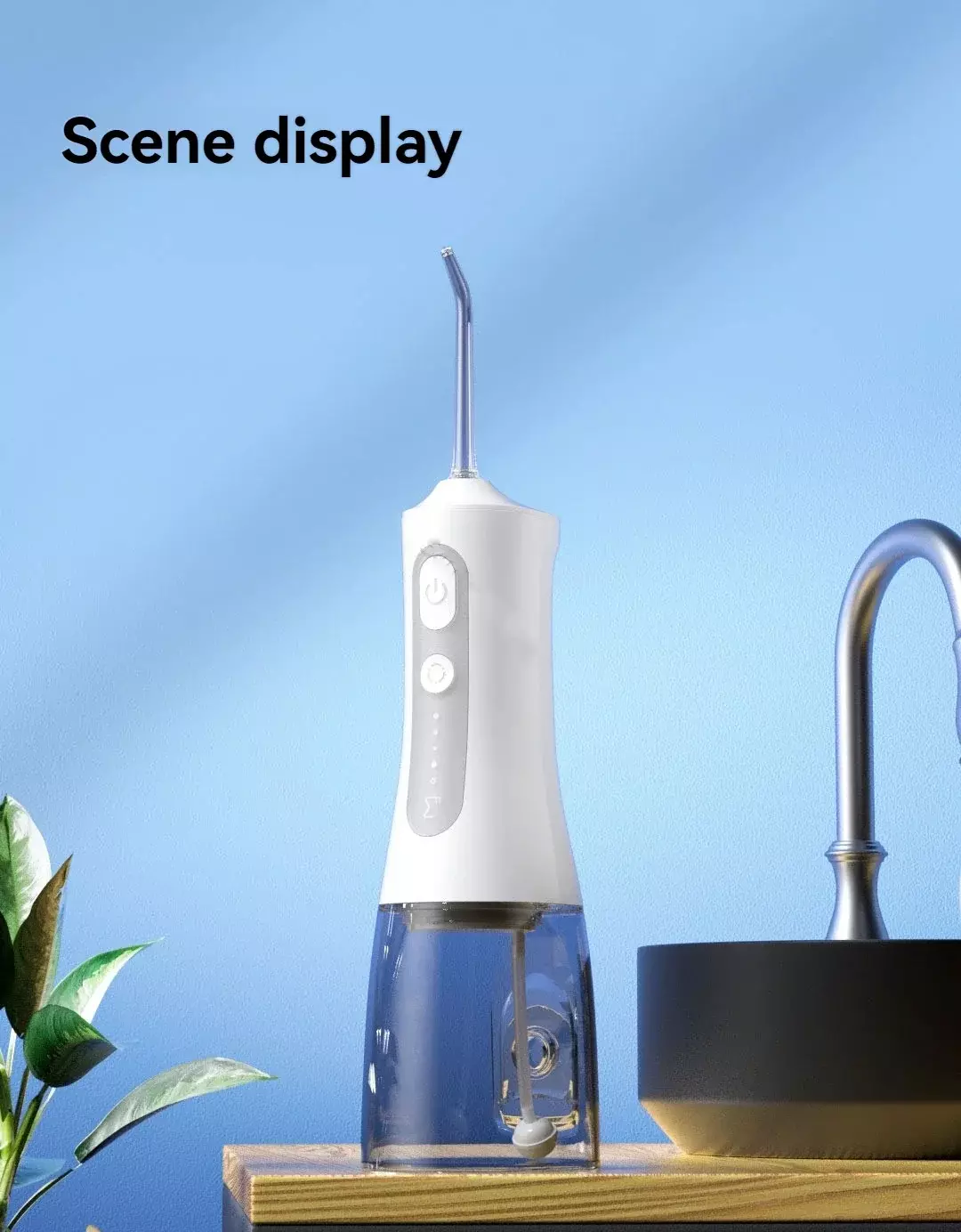 Ирригатор Xiaomi ENPULY Electric Teeth Flosser Smoked W1 Plus - фото 12
