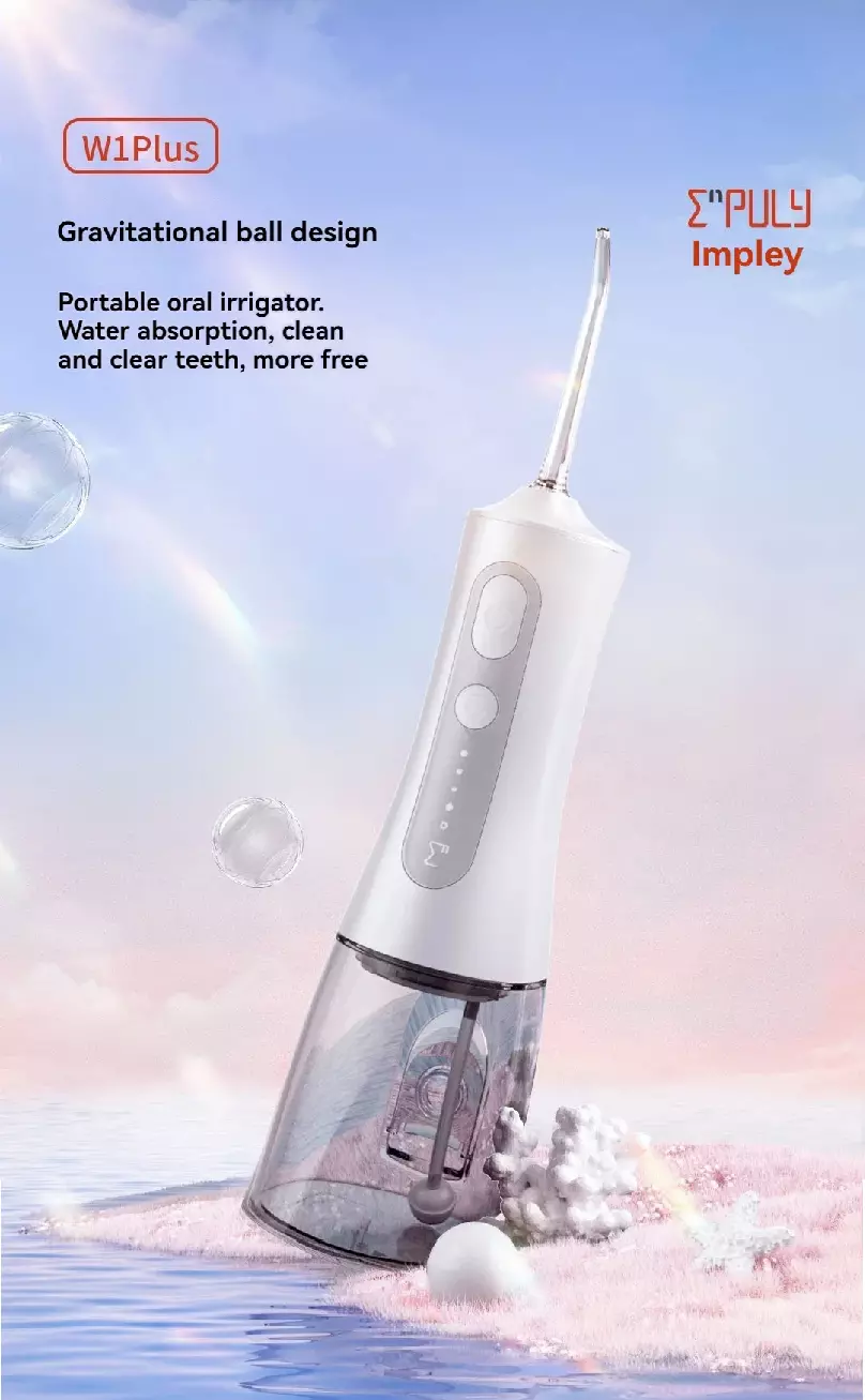 Купить Ирригатор Xiaomi ENPULY Electric Teeth Flosser Smoked W1 Plus - фото 1