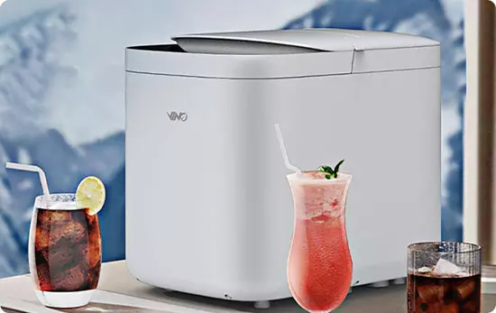 Автоматическая машина для изготовления круглого льда Xiaomi VINO Ice Machine Round Ice 15kg (VZB-15JA) - фото 8 Автоматическая машина для изготовления круглого льда Xiaomi VINO Ice Machine Round Ice 15kg (VZB-15JA) - фото 8