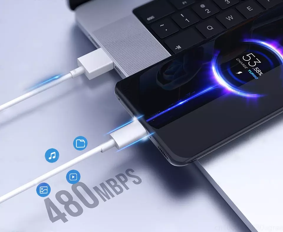 Кабель для зарядки и передачи данных Xiaomi USB-TypeC/6A-120W - фото 8 Кабель для зарядки и передачи данных Xiaomi USB-TypeC/6A-120W - фото 8
