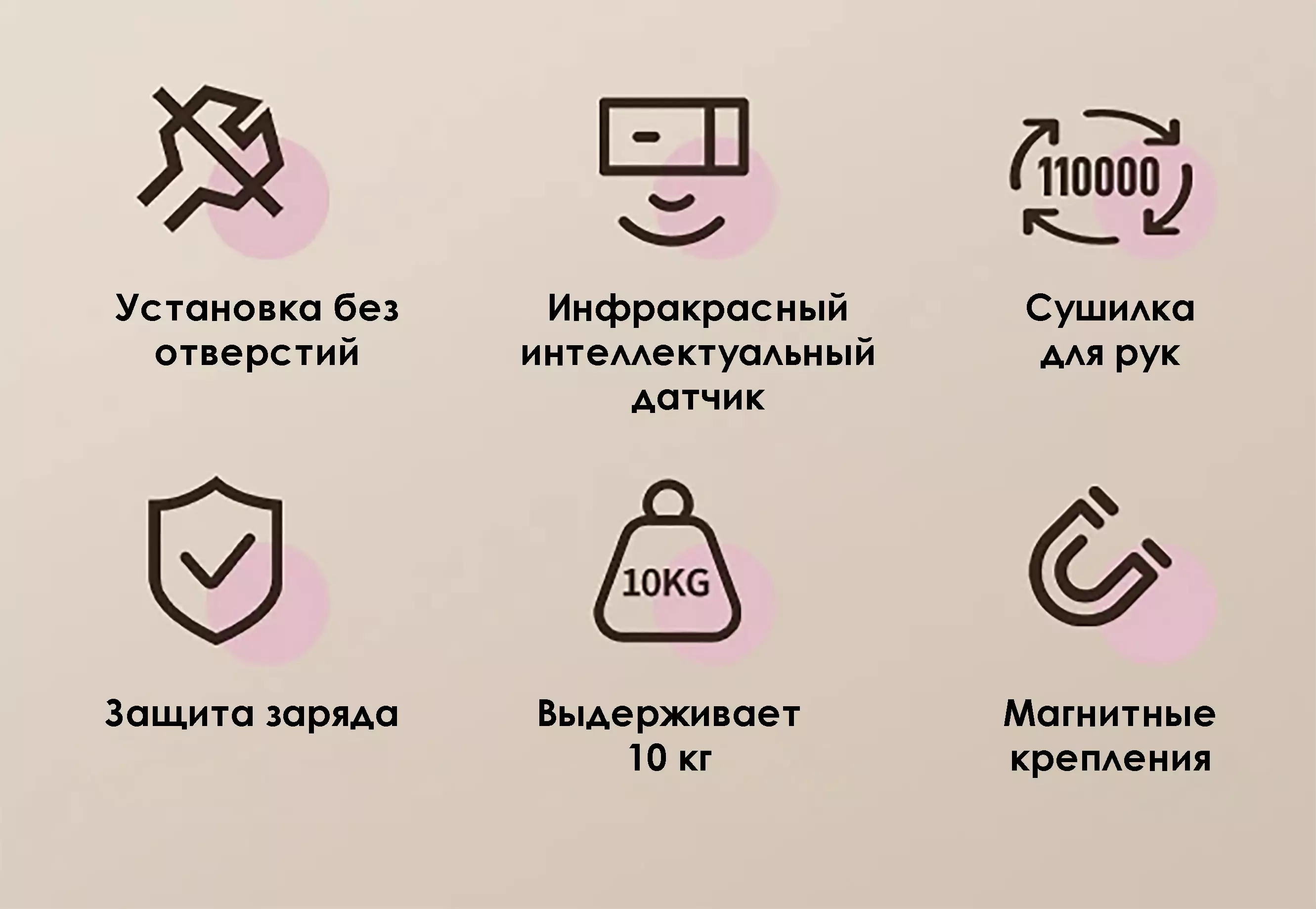 Сушилка-держатель для фена Dyson - фото 2 Сушилка-держатель для фена Dyson - фото 2