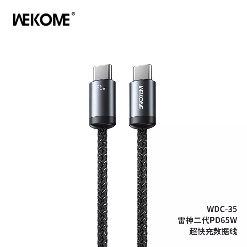 Купить Кабель для мобильных устройств WEKOME PD65W WDC-35 - фото 1 Купить Кабель для мобильных устройств WEKOME PD65W WDC-35 - фото 1