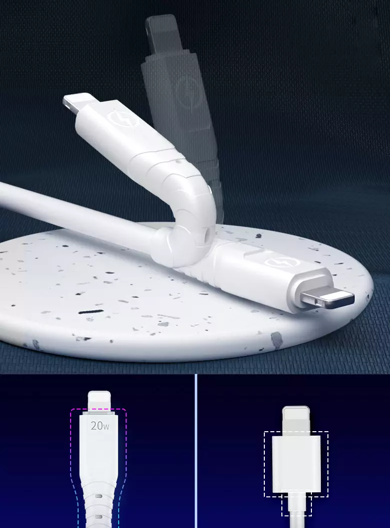 Кабель для мобильных устройств WEKOME Apple WDC-152 1m - фото 4 Кабель для мобильных устройств WEKOME Apple WDC-152 1m - фото 4
