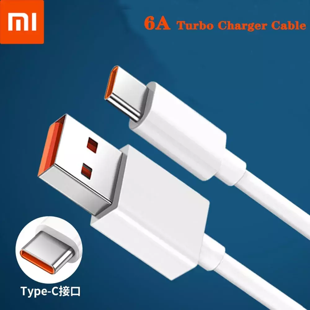 Кабель Xiaomi Smart For 6A Type-C Fast Charging Data Cable 6A-120W - фото 2 Кабель Xiaomi Smart For 6A Type-C Fast Charging Data Cable 6A-120W - фото 2