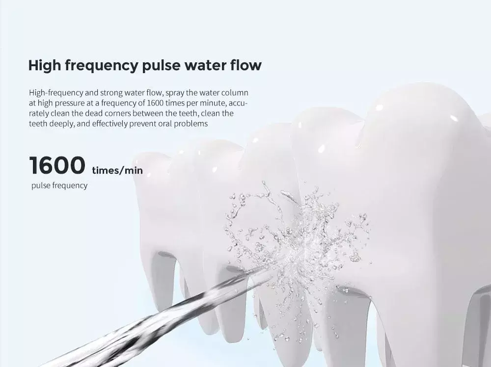 Купить Портативный ирригатор Xiaomi ENPULY Electric Teeth Flosser Smoked Mini M6 Plus - фото 1 Купить Портативный ирригатор Xiaomi ENPULY Electric Teeth Flosser Smoked Mini M6 Plus - фото 1