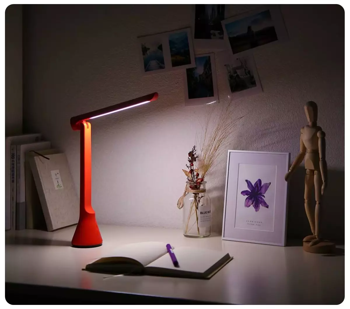 Настольная лампа светодиодная Xiaomi Yeelight Rechargeable Folding Desk Lamp (YLYTD-0027) - фото 10 Настольная лампа светодиодная Xiaomi Yeelight Rechargeable Folding Desk Lamp (YLYTD-0027) - фото 10