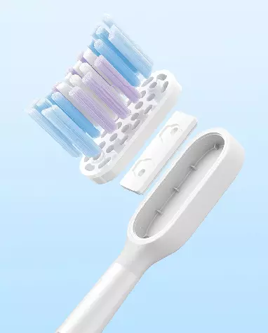 Сменные насадки для зубных щеток Xiaomi Mijia Standart T501/T501C 2 шт (MBS307) - фото 6 Сменные насадки для зубных щеток Xiaomi Mijia Standart T501/T501C 2 шт (MBS307) - фото 6