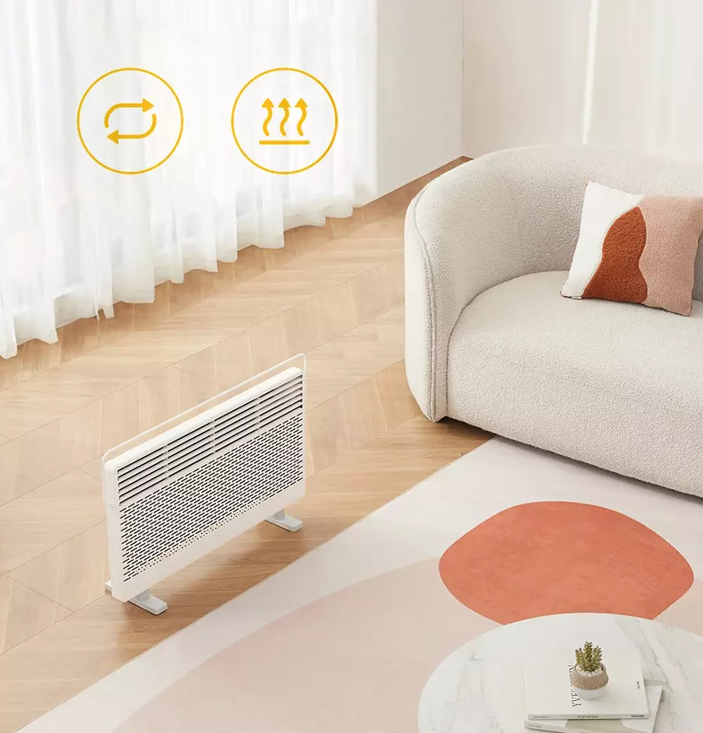 Умный обогреватель Xiaomi Mijia Electric Heater Graphene Heating 2200W (KRDNQ05ZM) - фото 5 Умный обогреватель Xiaomi Mijia Electric Heater Graphene Heating 2200W (KRDNQ05ZM) - фото 5