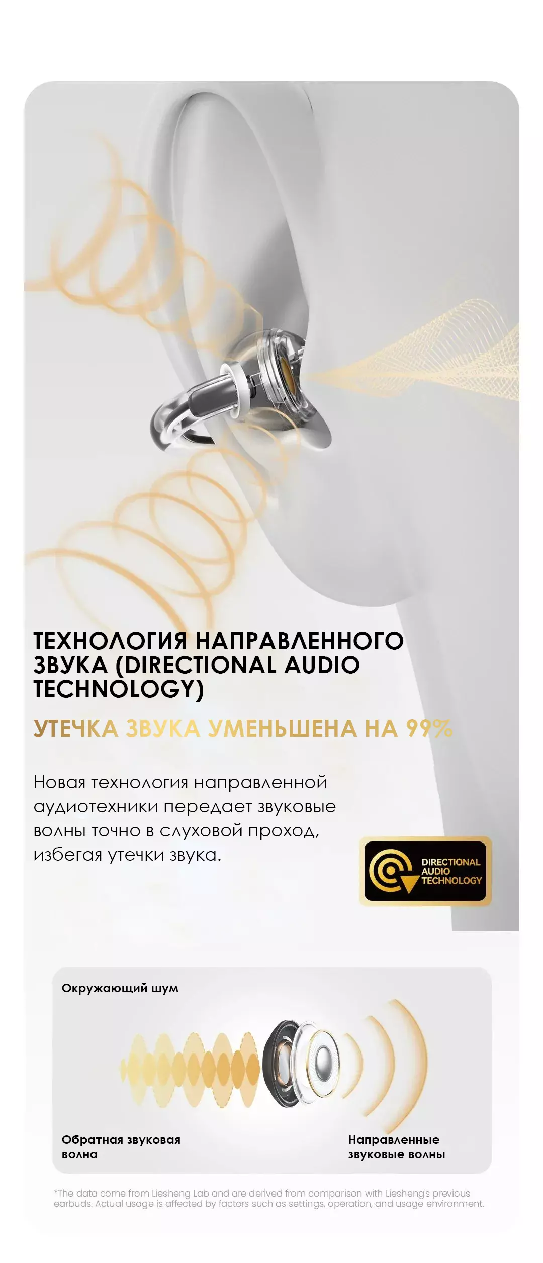 Беспроводные наушники Haylou Airfree OW3 - фото 9 Беспроводные наушники Haylou Airfree OW3 - фото 9