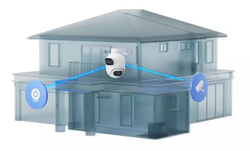 IP камера Xiaomi IMILAB EC6 Dual Outdoor Security Camera (CMSXJ68A) E2 - фото 8