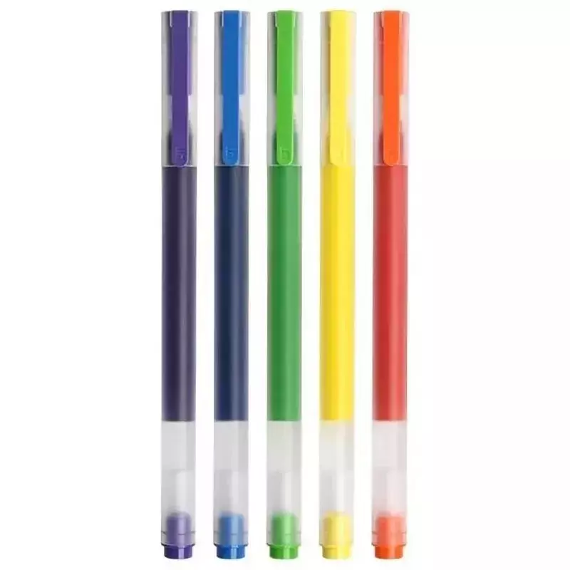 Купить Набор гелевых ручек Xiaomi Mijia Dural Color Pen 0.5 mm (5 шт) - фото 1 Купить Набор гелевых ручек Xiaomi Mijia Dural Color Pen 0.5 mm (5 шт) - фото 1