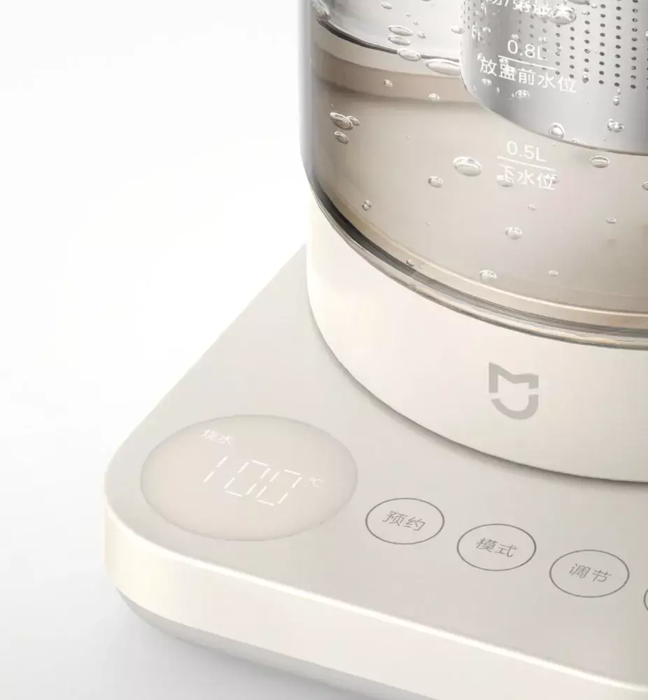 Электрочайник Xiaomi Mijia Multifunctional Health Kettle S2 (MJDGNYSH02DEM) 1.5L - фото 4 Электрочайник Xiaomi Mijia Multifunctional Health Kettle S2 (MJDGNYSH02DEM) 1.5L - фото 4