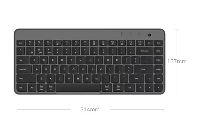 Беспроводная клавиатура Xiaomi Dual Mode Wireless Keyboard (XMBXJP01YM) (Русские буквы) - фото 12 Беспроводная клавиатура Xiaomi Dual Mode Wireless Keyboard (XMBXJP01YM) (Русские буквы) - фото 12