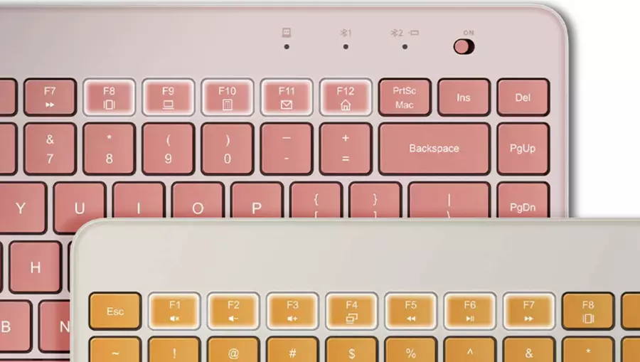 Беспроводная клавиатура Xiaomi Dual Mode Wireless Keyboard (XMBXJP01YM) (Русские буквы) - фото 5 Беспроводная клавиатура Xiaomi Dual Mode Wireless Keyboard (XMBXJP01YM) (Русские буквы) - фото 5