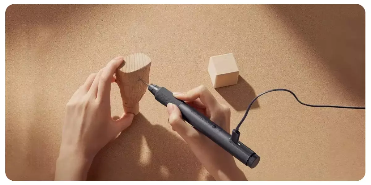 Электрический гравер с насадками Xiaomi Mijia Household Appliances Sharpening Pen - фото 2 Электрический гравер с насадками Xiaomi Mijia Household Appliances Sharpening Pen - фото 2
