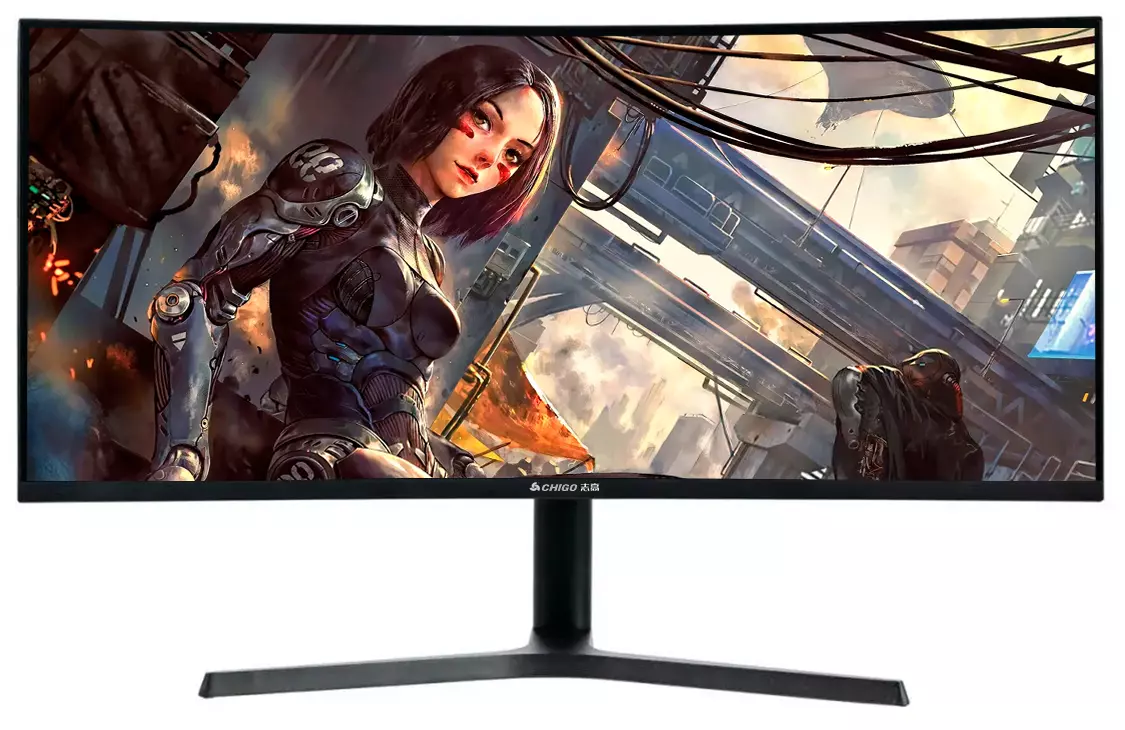Купить Монитор CHIGO Display 34" 2K (165Hz) C34-U165B5 - фото 1 Купить Монитор CHIGO Display 34" 2K (165Hz) C34-U165B5 - фото 1