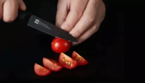 Набор ножей X50 Cr Mo V 15 Huo Hou Heat Cool Black Non-stick Knife Set (4 ножа + подставка) - фото 11 Набор ножей X50 Cr Mo V 15 Huo Hou Heat Cool Black Non-stick Knife Set (4 ножа + подставка) - фото 11