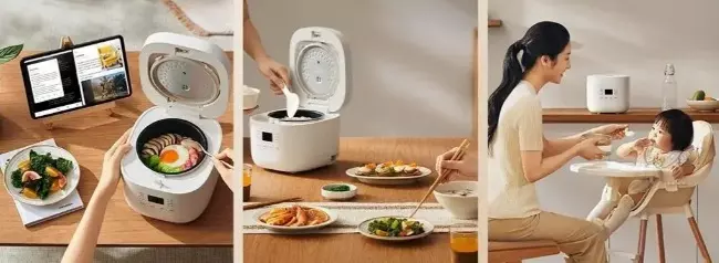 Умная мультиварка Xiaomi Mijia Rice Cooker N1, 3L (MFB13A0) - фото 2 Умная мультиварка Xiaomi Mijia Rice Cooker N1, 3L (MFB13A0) - фото 2