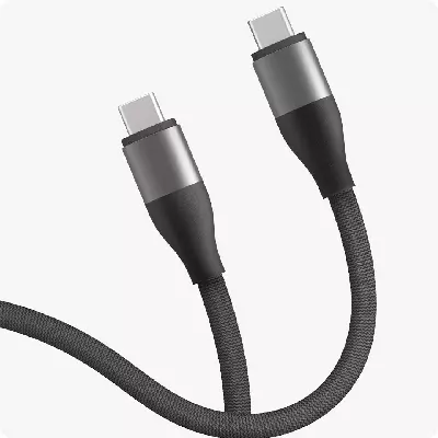 Высокоскоростной кабель для передачи данных Xiaomi Dual Type-C 6A 1m (XMAC1CYM) - фото 5