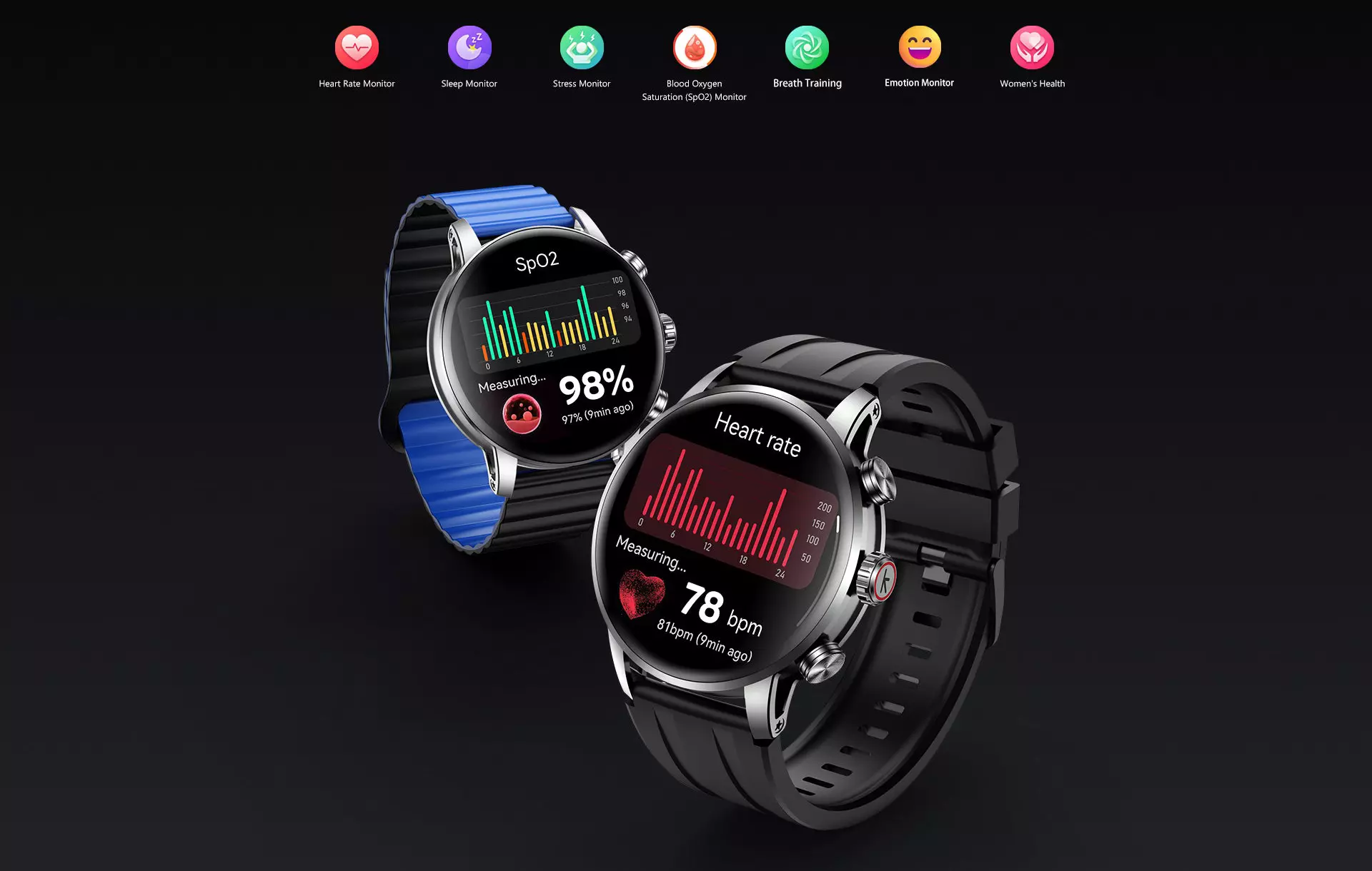 Умные часы Kieslect Calling Watch Kr2 Pro (YFT2083EU) - фото 11 Умные часы Kieslect Calling Watch Kr2 Pro (YFT2083EU) - фото 11