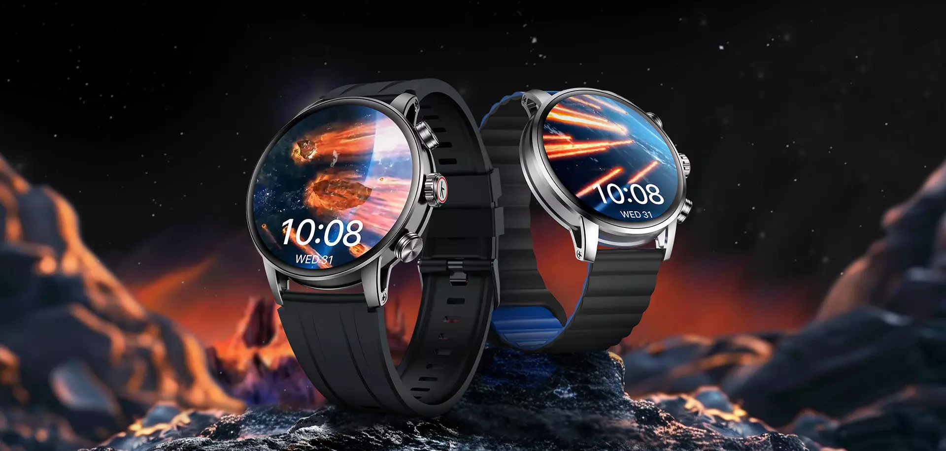 Умные часы Kieslect Calling Watch Kr2 Pro (YFT2083EU) - фото 2 Умные часы Kieslect Calling Watch Kr2 Pro (YFT2083EU) - фото 2