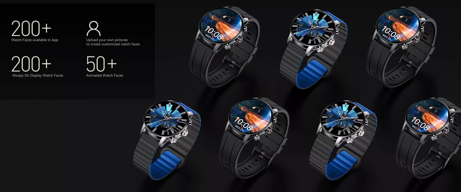 Умные часы Kieslect Calling Watch Kr2 Pro (YFT2083EU) - фото 8 Умные часы Kieslect Calling Watch Kr2 Pro (YFT2083EU) - фото 8