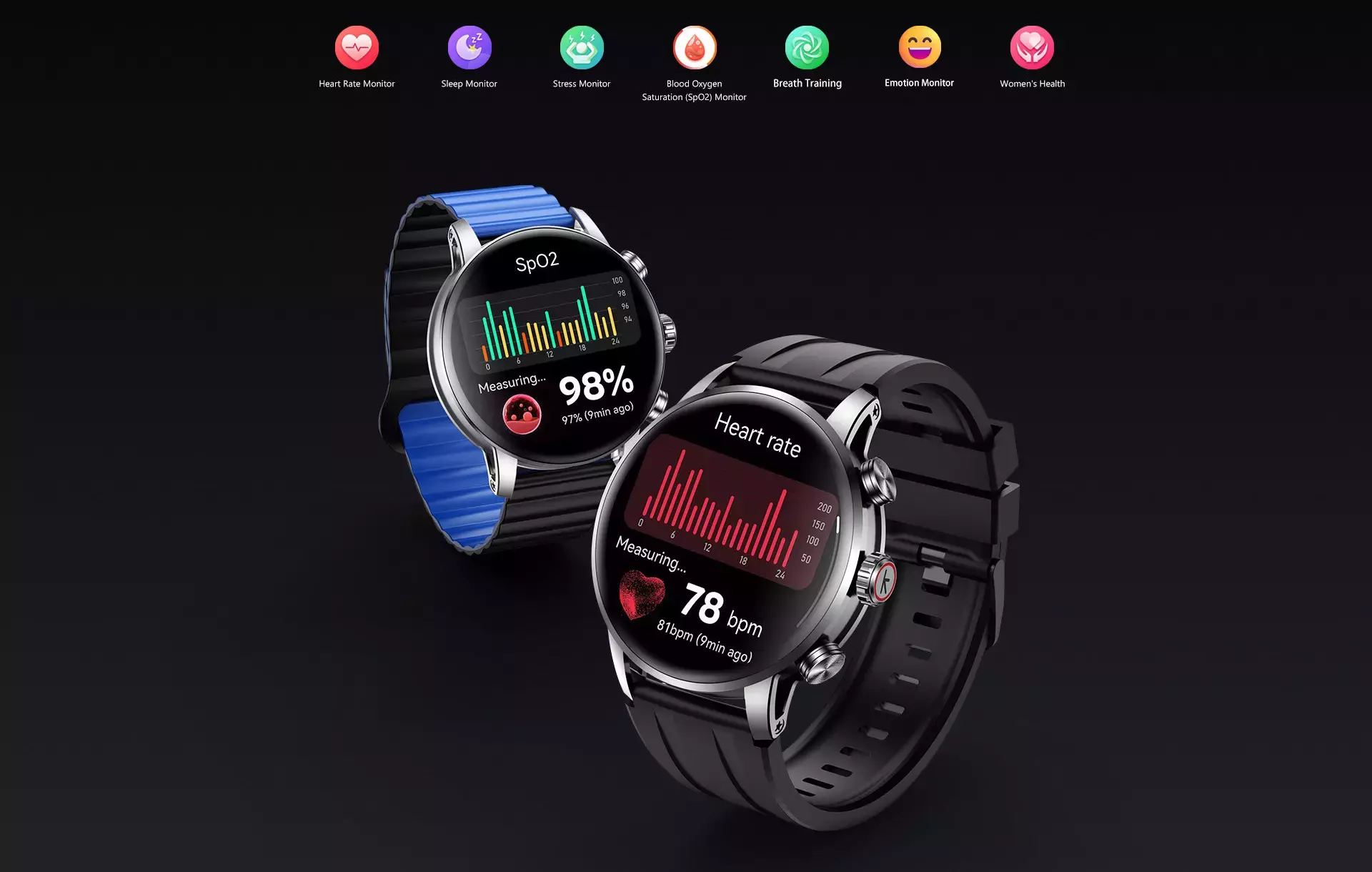Умные часы Kieslect Calling Watch Kr2 Pro (YFT2084EU) - фото 12 Умные часы Kieslect Calling Watch Kr2 Pro (YFT2084EU) - фото 12